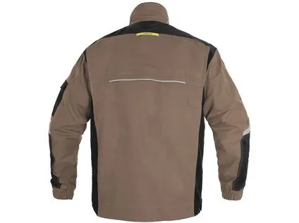 Blůza CXS STRETCH, pánská, béžovo-černá, vel. 58