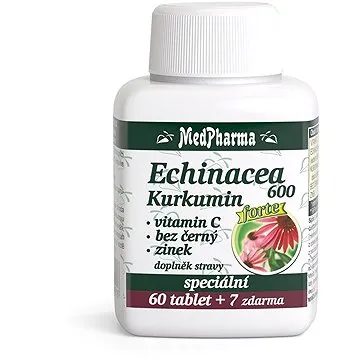 MedPharma Echinacea 600 Forte + kurkumin - 67 tbl. (8594045474916)