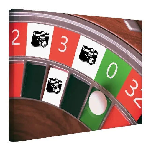 IMPAR Fotoobraz na plátno Ruleta 70x50 cm