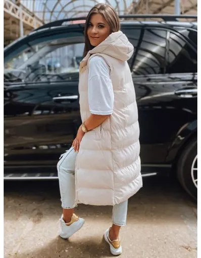 Dámská prošívaná vesta ELLA khaki