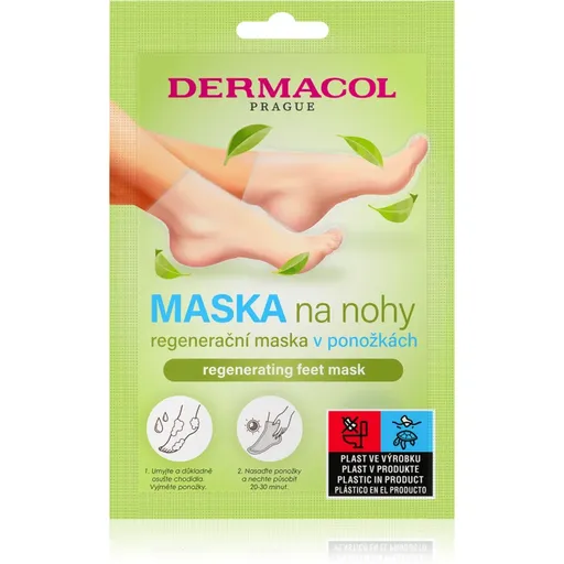 Dermacol Foot Mask hydratační ponožky s regeneračním účinkem 1 pár