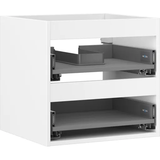 MEXEN Box-A skříňka pro umyvadlo 50, 2 zásuvky, bílá mat 91AX0-0500-470-2-01