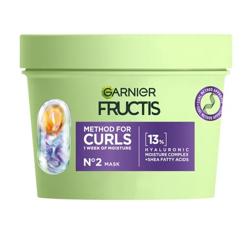 Garnier Fructis maska pro suché vlnité a kudrnaté vlasy 370 ml