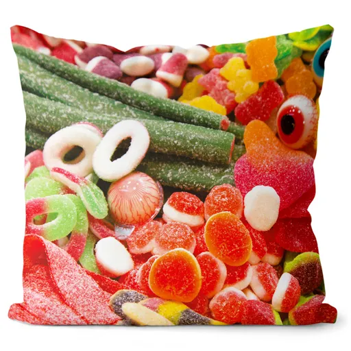 IMPAR Polštář Bonbony 40x40 cm (Velikost: 55 x 55 cm)