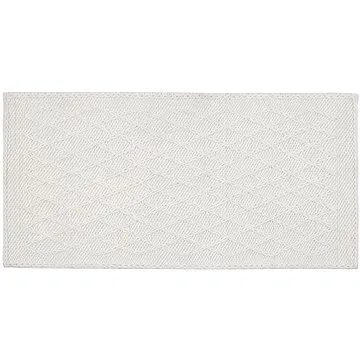 Krémový koberec ERZIN 80 x 150 cm, 159727 (beliani_159727)