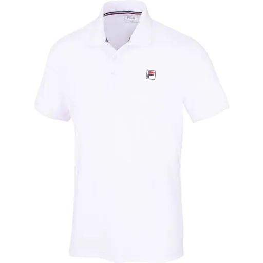Fila POLO HERMANO Pánské polo triko, bílá, velikost