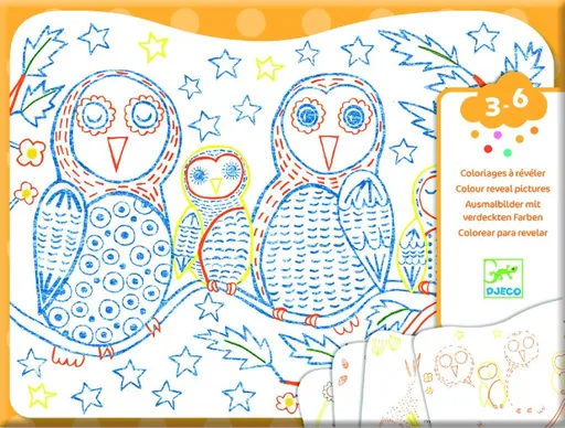 Kouzelné vybarvování Sova a přátelé