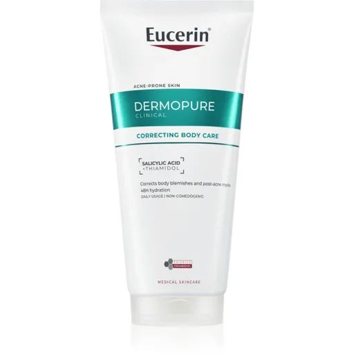 Eucerin DermoPure Clinical Correcting Body Care tělový krém proti nedokonalostem aknózní pleti 200 ml