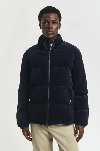 BUNDA GANT CORD PUFFER JACKET EVENING BLUE