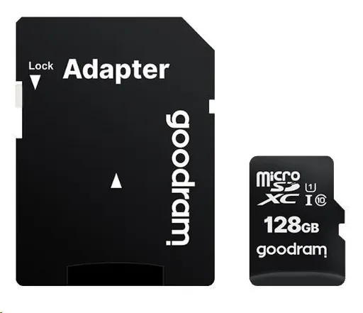GOODRAM microSDXC karta 256GB M1AA (R:100/W:10 MB/s), UHS-I Class 10, U1 + Adapter