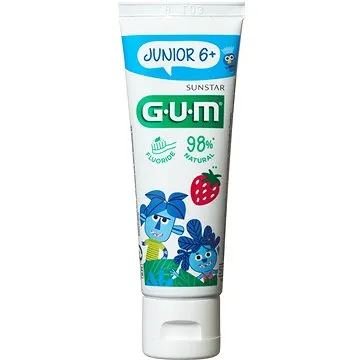 GUM Junior Monster jahodová (6–12 let) 50 ml (0070942304160)