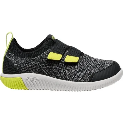 Keen KNX KNIT DS CHILDREN Dětské vycházkové boty, černá, velikost 27/28