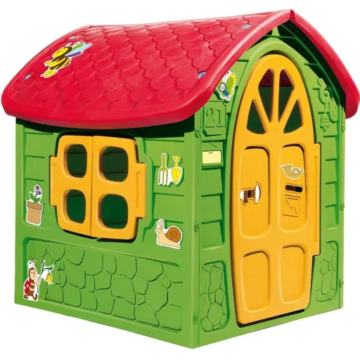 Dětský domeček na zahradu s obrázky Zelená