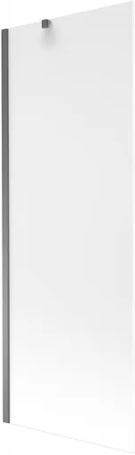 MEXEN/S Next vanová zástěna FIX 70 x 150, dekor, grafit metal 895-070-000-00-30-95