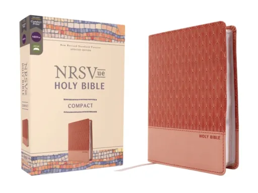 NRSVue, Holy Bible, Compact, Leathersoft, Peach, Comfort Print - Zondervan