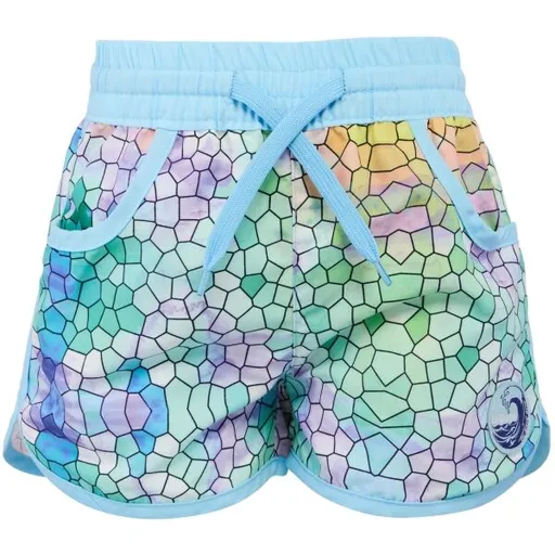 AQUOS ODA Dívčí šortky šortky, světle modrá, velikost 116-122