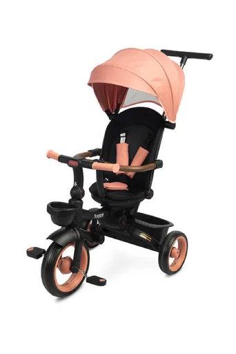 Toyz Multifunkční dětská tříkolka 2v1 SABER - růžová, černá