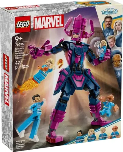 Fantastická čtyřka vs. sestavitelná figurka Galactuse - LEGO® Marvel (76316)