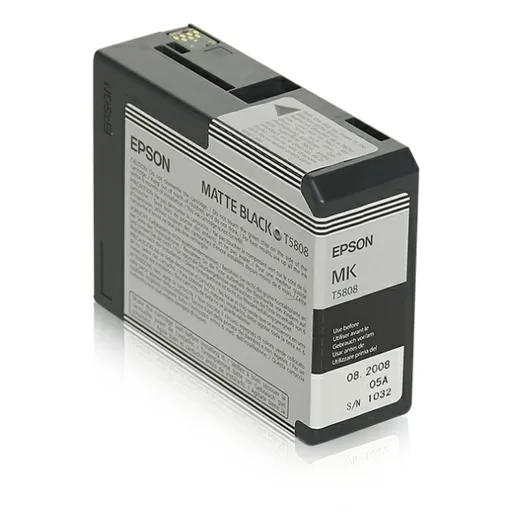 EPSON T5808 (C13T58080N) - originální cartridge, matně černá, 80ml