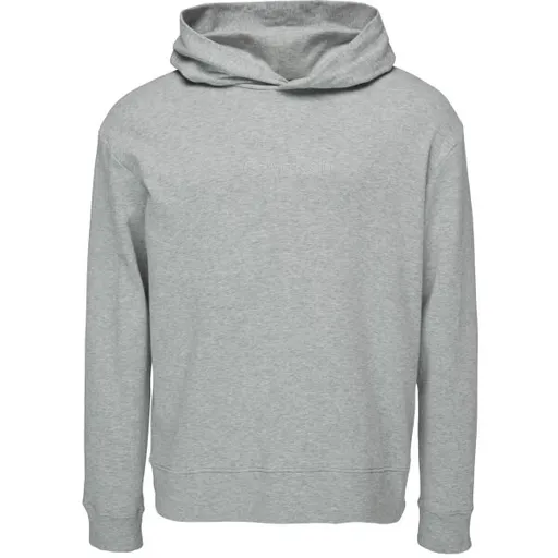 Calvin Klein L/S HOODIE Pánská mikina, šedá, velikost