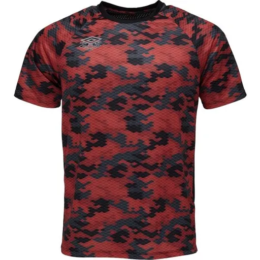 Umbro PRO TRAINING GRAPHIC JERSEY Pánské sportovní triko, červená, velikost