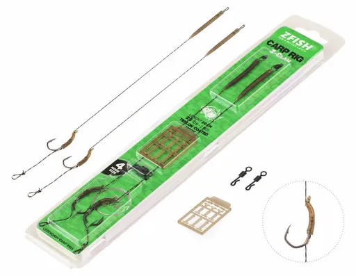 Zfish Návazec Z-Claw Carp Rig 2ks,Zfish Návazec Z-Claw Carp Rig 2ks