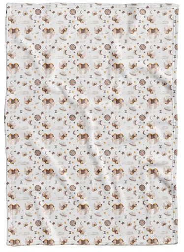 Deka Znamení watercolor Blíženci (22.5. - 21.6.) (Podšití beránkem: NE)