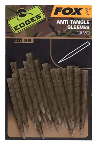 Fox edges převleky camo anti tangle sleeves - l 25 ks