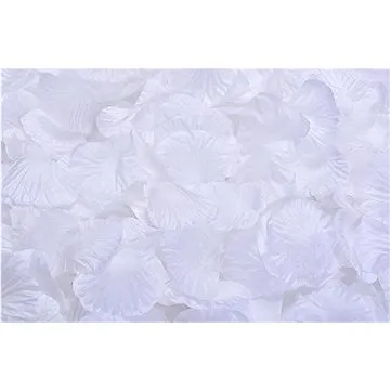 Okvětní lístky růže 800 ks - sněhově bílá (2015)