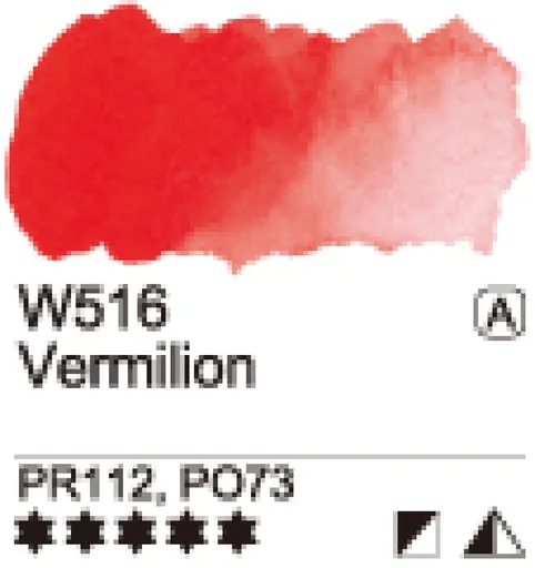 Akvarelová barva Mijello 15ml – 516 Vermilion