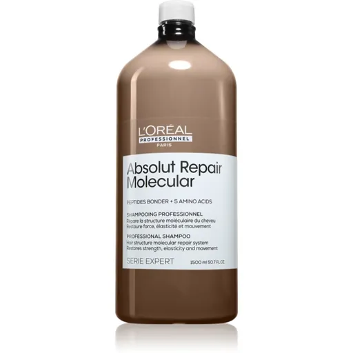 L’Oréal Professionnel Serie Expert Absolut Repair Molecular posilující šampon pro poškozené vlasy 1500 ml