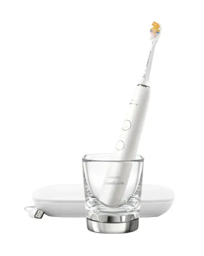 Philips Sonicare 9000 DiamondClean HX9911/19 sonický zubní kartáček, white + dárek a doprava zdarma