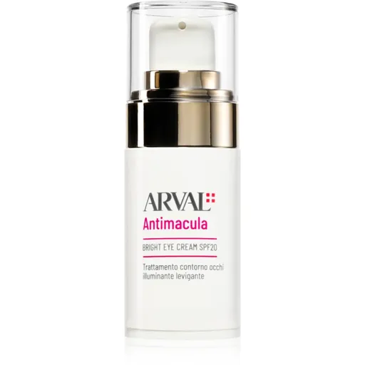 Arval Antimacula Bright Eye Cream SPF 20 rozjasňující oční krém s vyhlazujícím efektem 15 ml