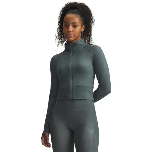 Under Armour MERIDIAN SUEDE EFFECT Dámská mikina, tmavě modrá, velikost M