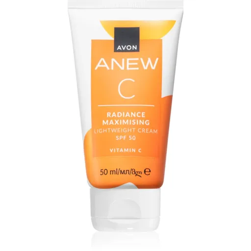 Avon Anew C Radiance Maximising lehký denní krém SPF 50 50 ml