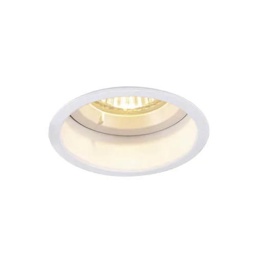 SLV BIG WHITE HORN GU10 stropní zápustné svítidlo bílé 25 W testováno blower door 1005436