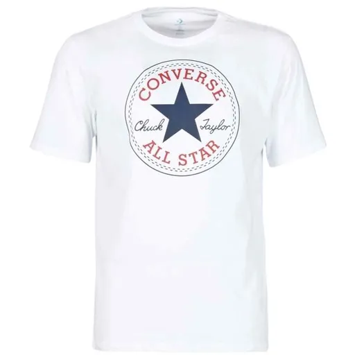 Converse STANDARD FIT  CHUCK PATCH CORE Unisex tričko, bílá, velikost