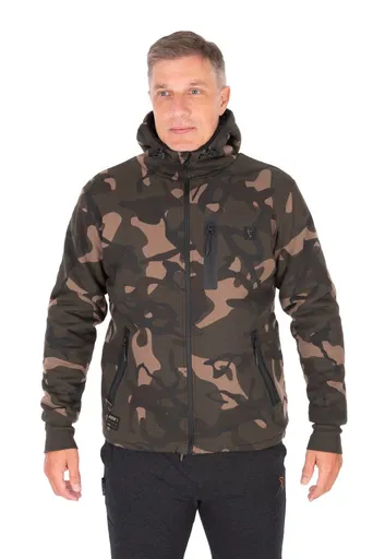 Fox mikina camo full zip prem sherpa 310 hoodie - m