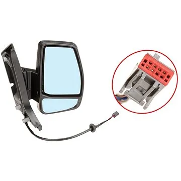 ACI zrcátko pro FORD Custom 12-  s blikačem černé (6pinů) P (1987806)