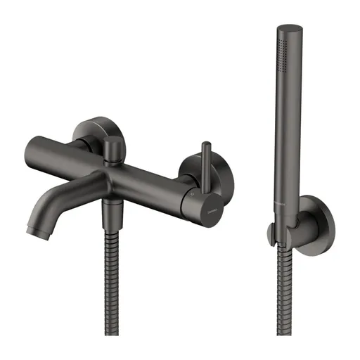 OMNIRES Y vanová baterie se sprchovou soupravou grafit /GR/ Y1231GR