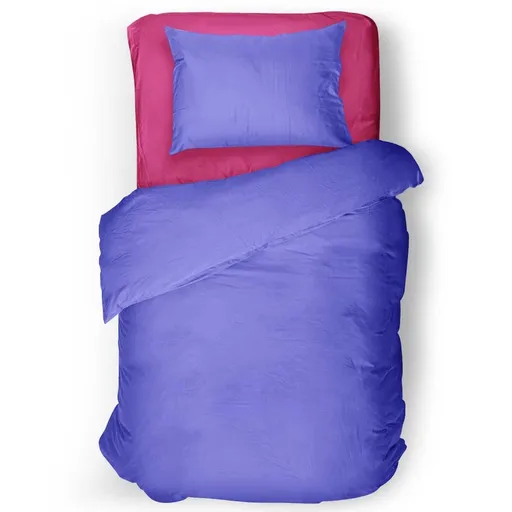 Povlečení Modré ocelové (Rozměr : 1x140/220 + 1x90/70)