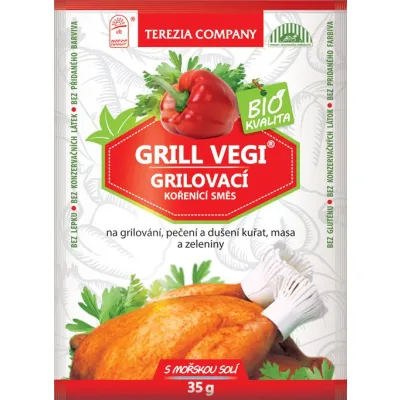 Grilovací kořenící směs GRILL VEGI BIO 35g