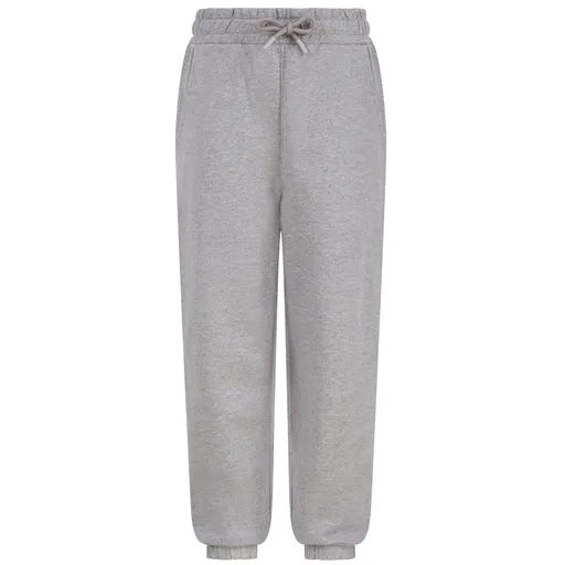 SF (Skinnifit) Dětské tepláky z udržitelných materiálů - Šedý melír | 9-10 let