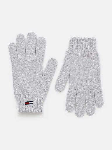 Tommy Jeans dámské šedé rukavice AW0AW16778 OS