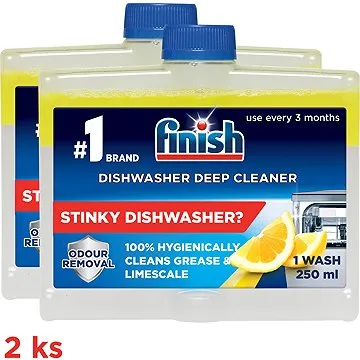 FINISH Čistič myčky Lemon 250 ml DUO (8592326010716)