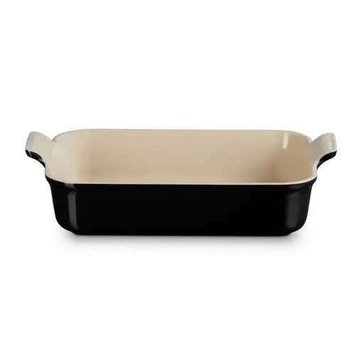 Zapékací mísa HERITAGE 32 cm, 4 l, BLACK ONYX, kamenina, Le Creuset