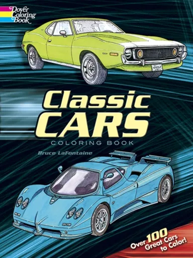 Classic Cars Coloring Book - Bruce LaFontaine