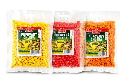 Chytil Pufovaný chleba mini 25g - Česnek,Chytil Pufovaný chleba mini 25g - Česnek