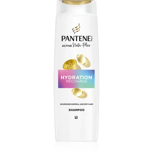 Pantene Pro-V Active Nutri Plex Hydration Recharge vyživující šampon pro obnovu a posílení vlasů 400 ml
