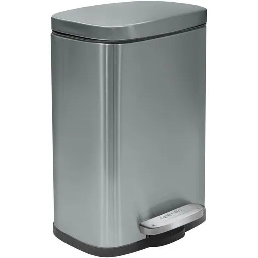 Spirella Pedálový odpadkový koš soft-close Akira  12 l, kartáčovaný nerez, 12 l